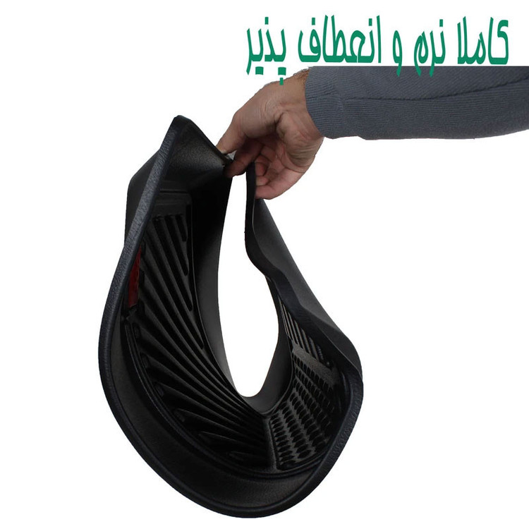 کفپوش سه بعدی خودرو بابل کارپت مدل لاکچری مناسب برای کی ام سی X5